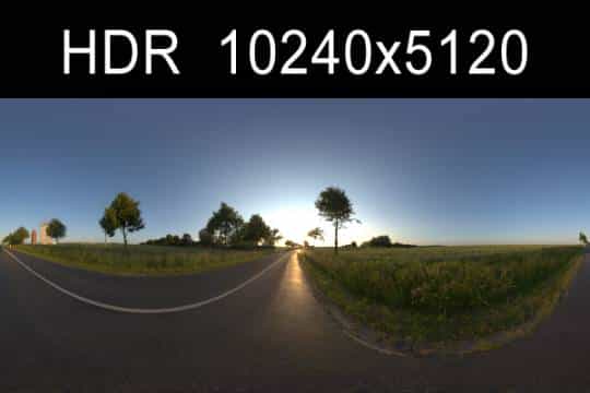 HDRI راه و جاده