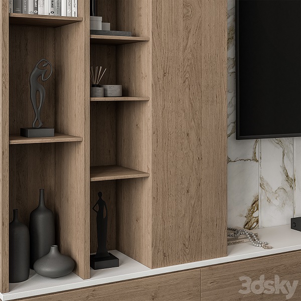 مدل سه بعدی میز TV